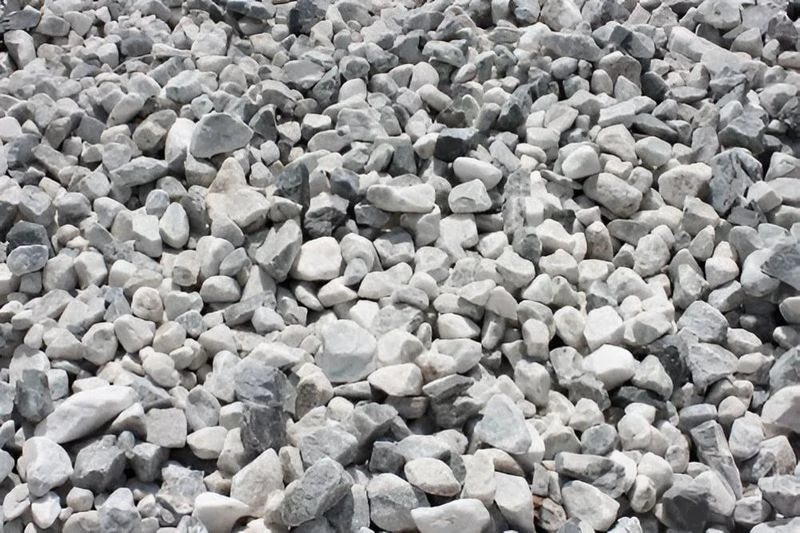White decorative stone